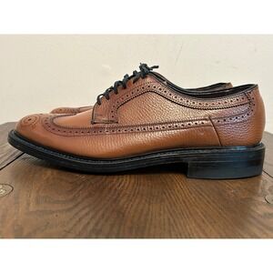 VTG Bostonian Crown Windsor Brown Longwing Derby shoes Men's 10E/C